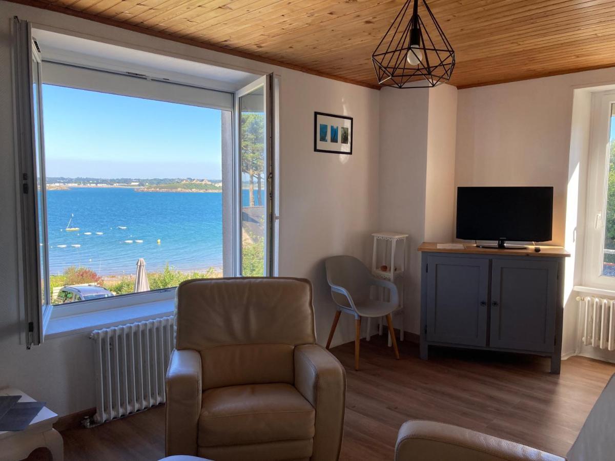 Apartmán Roscanvel: Duplex Dans Maison Vue Mer Exteriér fotografie